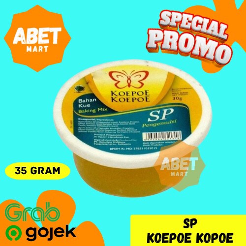 

SP Koepoe Koepoe 35 Gr - Kupu Pengembang 35gr Gram Toples Kecil Kuning