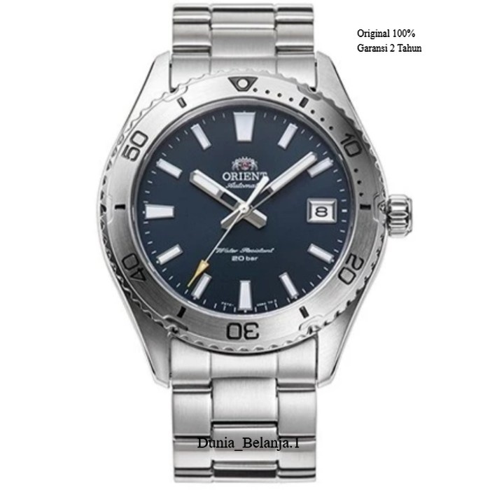 Original 100% ORIENT RA-AC0Q02L10B Mako 40 Jam Tangan Pria Automatic Garansi Resmi 2 Tahun