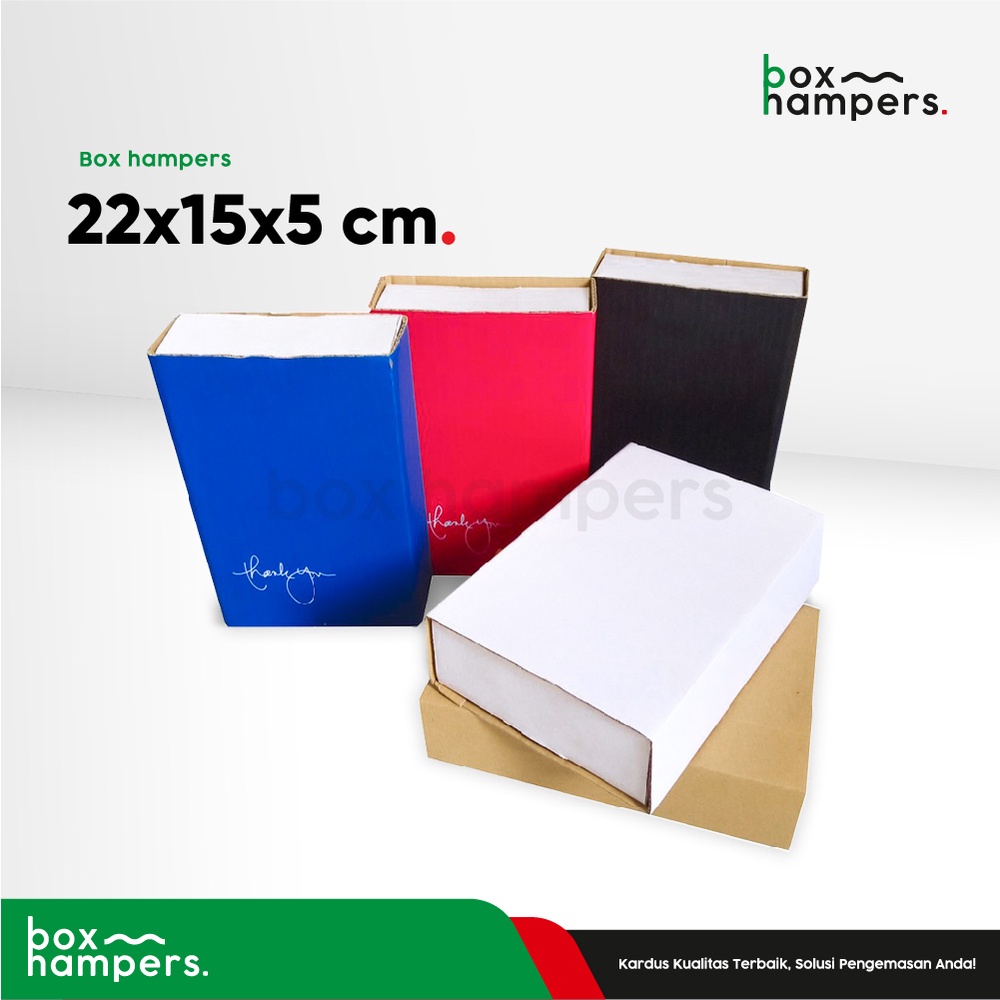 

HAMPERS SLIDE BOX 22X15X5 CM KARDUS|POLOS|BOX|KARTON|HAMPERS|HIJAB|HAPPINESS