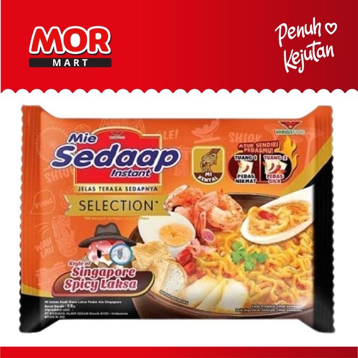 

SEDAAP Mie Singapore Spicy Laksa 83g