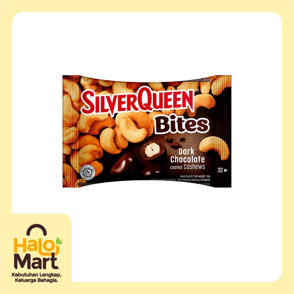 

SilverQueen Bites Dark Cokelat 30g