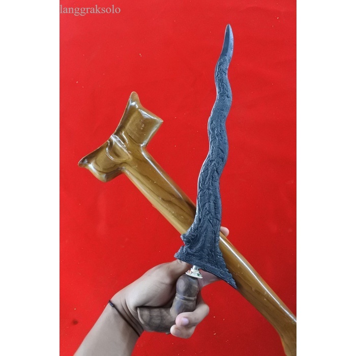 

keris LANGITAN KI NAGA GUMELAR KAMAROGAN bugis KP - bilahan antik