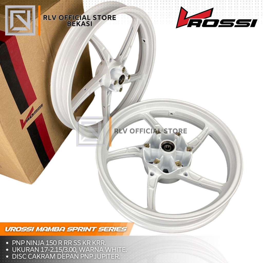 Velg Ninja 150 RR R SS Vrossi Rossi sprint mamba model oz Kawasaki 150R 150RR
