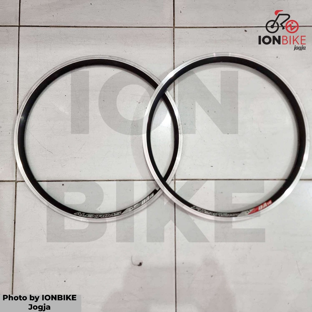 Velg Rim Rims Alexrims DA16 20 Inch 20 - 28 Hole 20H 28H H Sepeda Lipat 406 Brakeline Alex Rims Seli