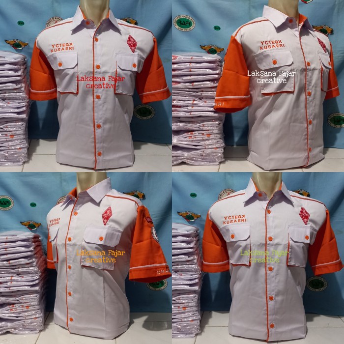 ✨BISA COD✨ -baju pdh ORARI nasional - M Kemeja Rompi Terbaru  Trendy Promo  Rompi Premium Import Lar