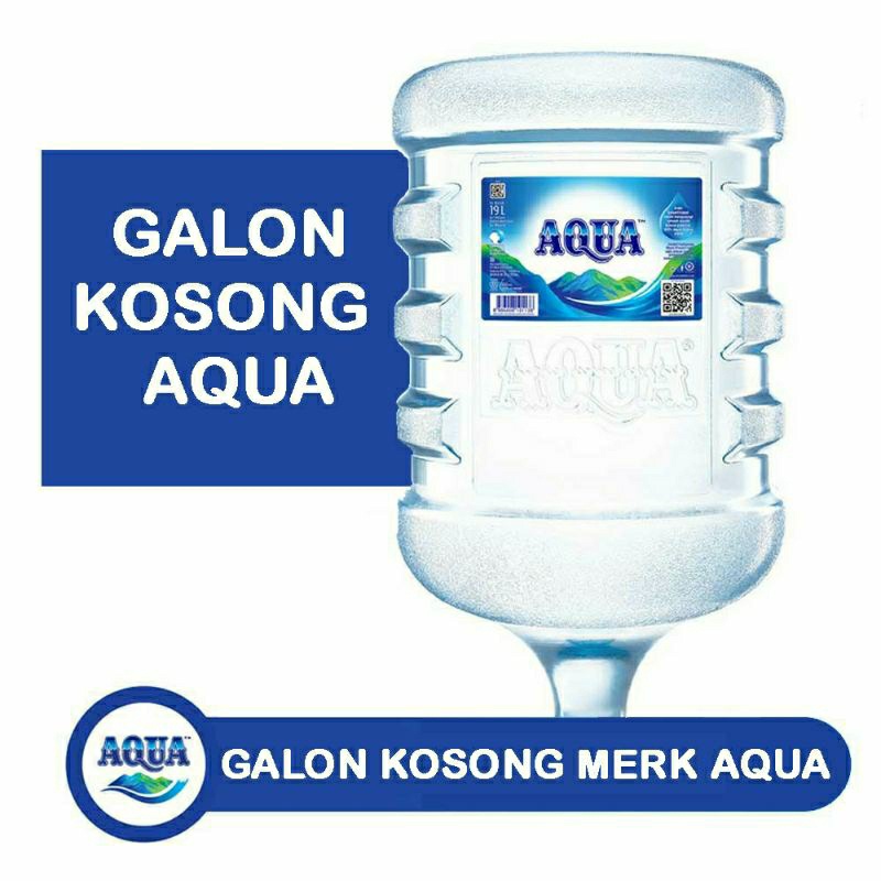 AQUA GALON KOSONG AQUA 19L BAGUS KINCLONG Aqua Galon - Galon Kosong