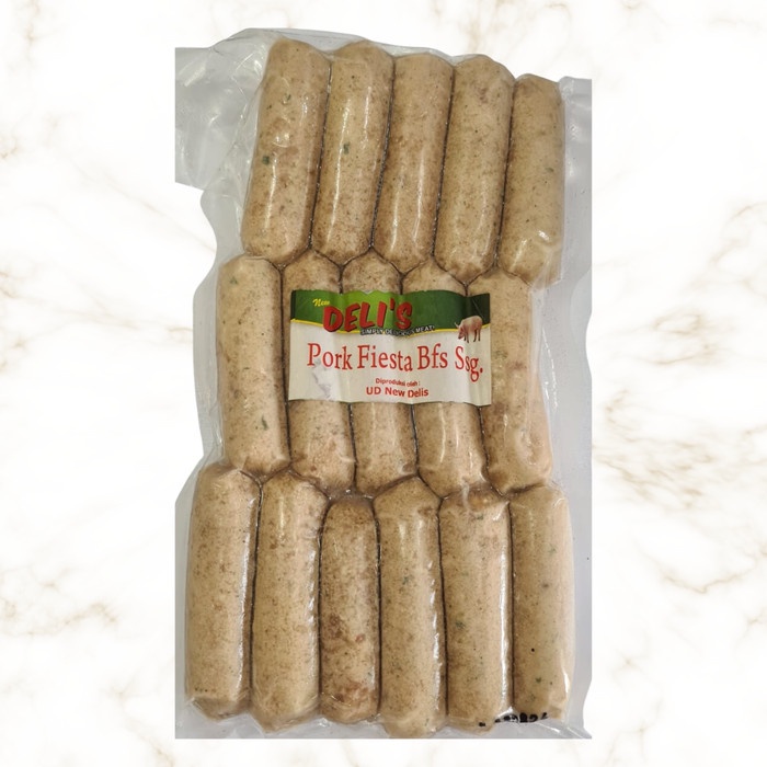 

Sosis Babi Fiesta - Pork Fiesta Breakfast Sausage Delis
