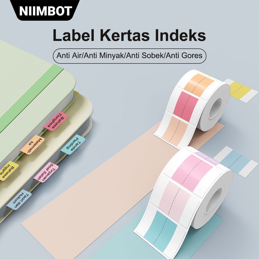 

NIIMBOT B21/B1/B3S Stiker Label Indeks, Catatan Tempel, Stiker Klasifikasi Label, Stiker Tanda