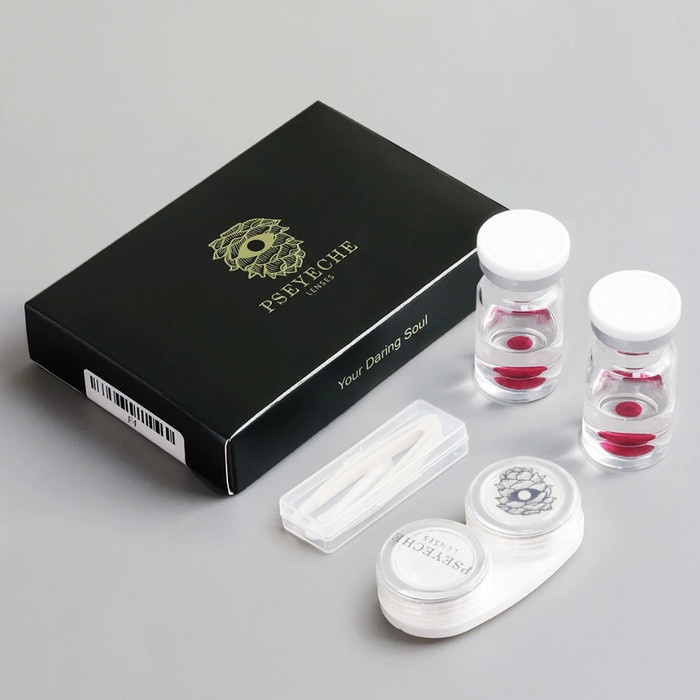 Lensa Mata Buta Warna Parsial Merah Hijau RED GREEN BLIND COLOR CONTACT LENS Softlens Buta Warna