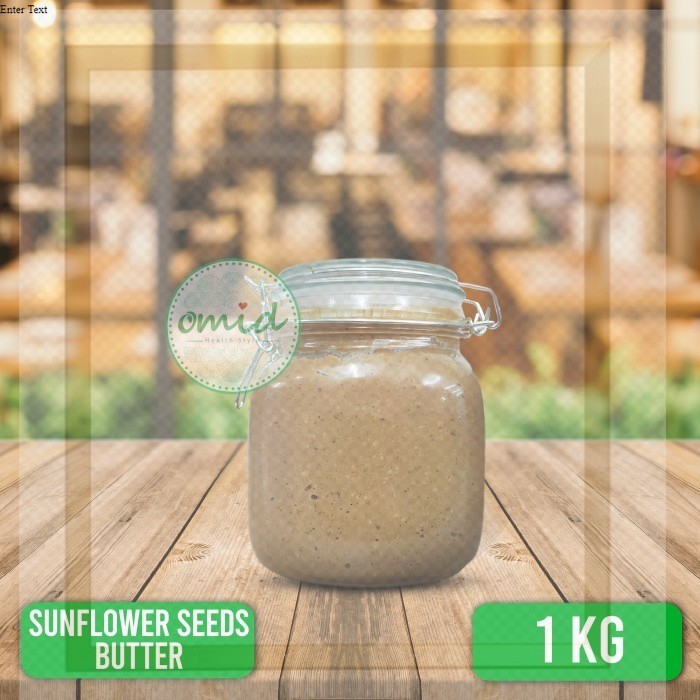 

Sunflower Seeds Butter / Selai Biji Bunga Matahari (Toples Kaca) 1 Kg Lh