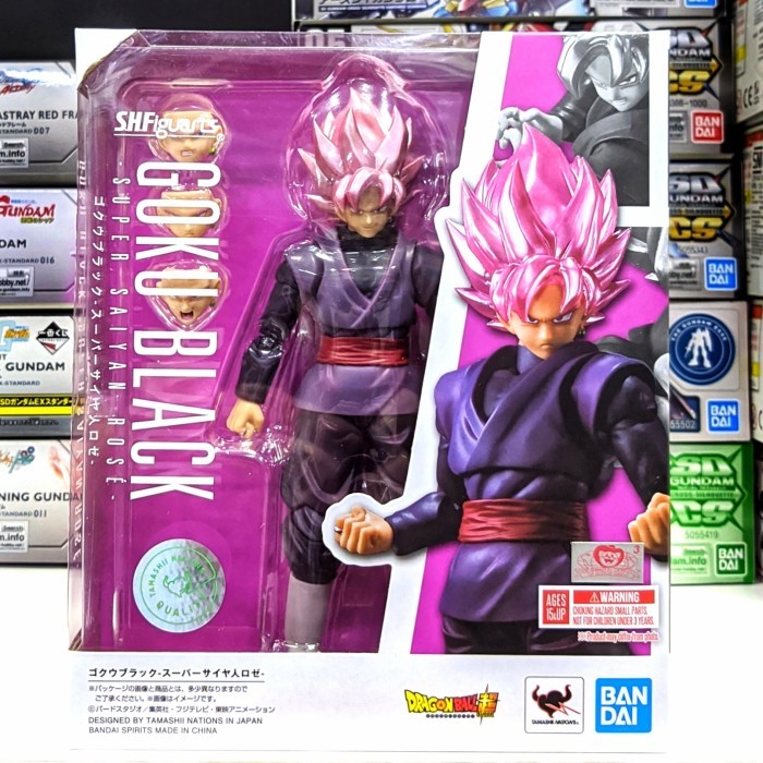 SHF Goku Black Super Saiyan Rose