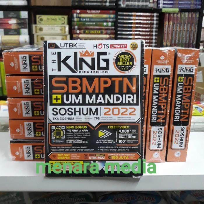 

BUKU THE KING BEDAH KISI KISI SBMPTN UM MANDIRI SOSHUM 2021 UTBK ORI - TAHUN 2022