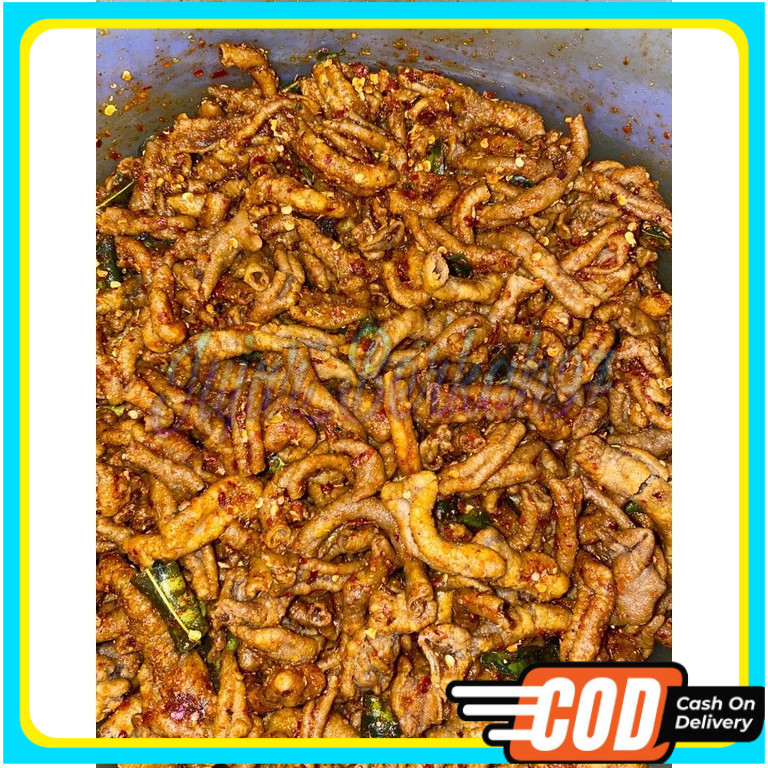 

1 kilogram kripik usus crispy premium