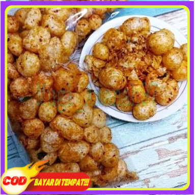 

1kg cimol kering pedas daun jeruk /endog lewo snack food
