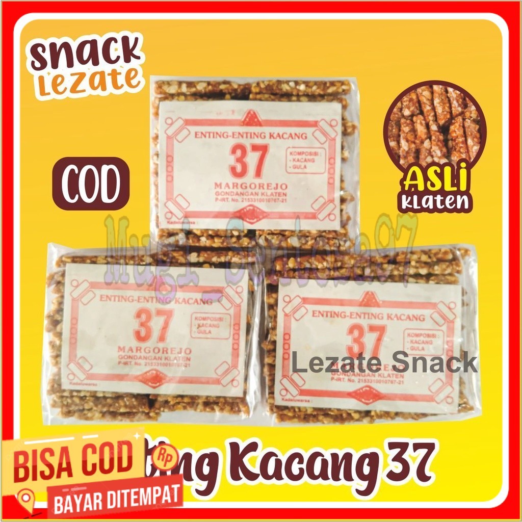 

Enting Kacang 37 / Tengteng Kacang Manis / Enting2 Kacang / Ting Ting Kacang / Tengteng Manis