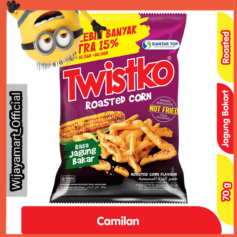 

Twistko Jagung Bakar 70 g