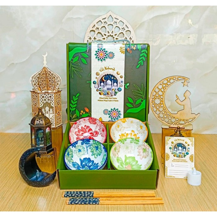 

[ Littleapple_O HAMPERS LEBARAN ] Hampers Idul Fitri Mangkuk Keramik / Hampers Piring Set Japanese Style Bowl / Mangkok Piring Set Premium Peralatan Makan / Mangkok Set / Mangkuk set /Kado/ Hadiah / Gift Box / Lebaran / Eid / Idul Fitri / Hampers - Hazel