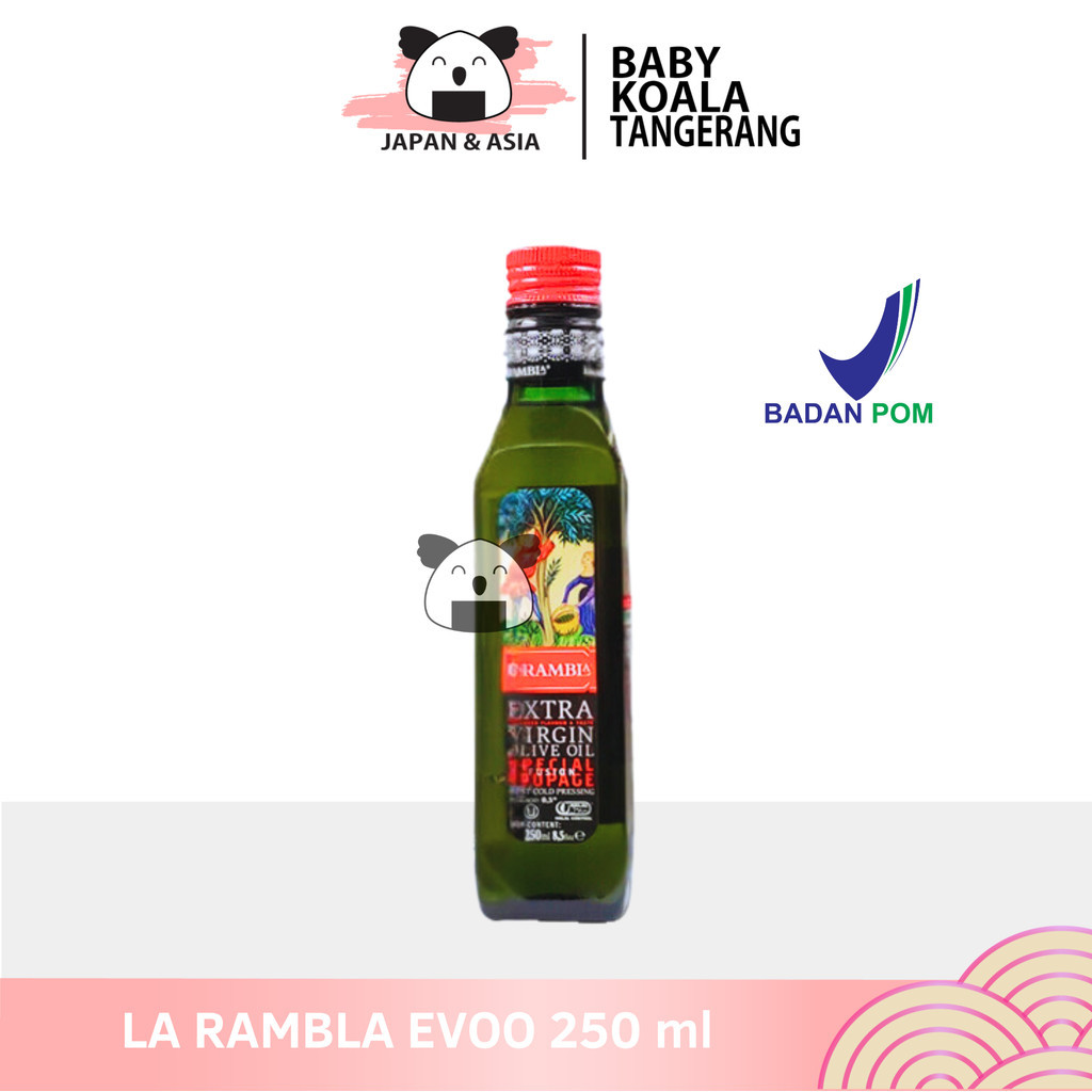 

LA RAMBLA Extra Virgin Olive Oil Minyak Zaitun 250 ml Halal │ EVOO Import Spanyol-BKT