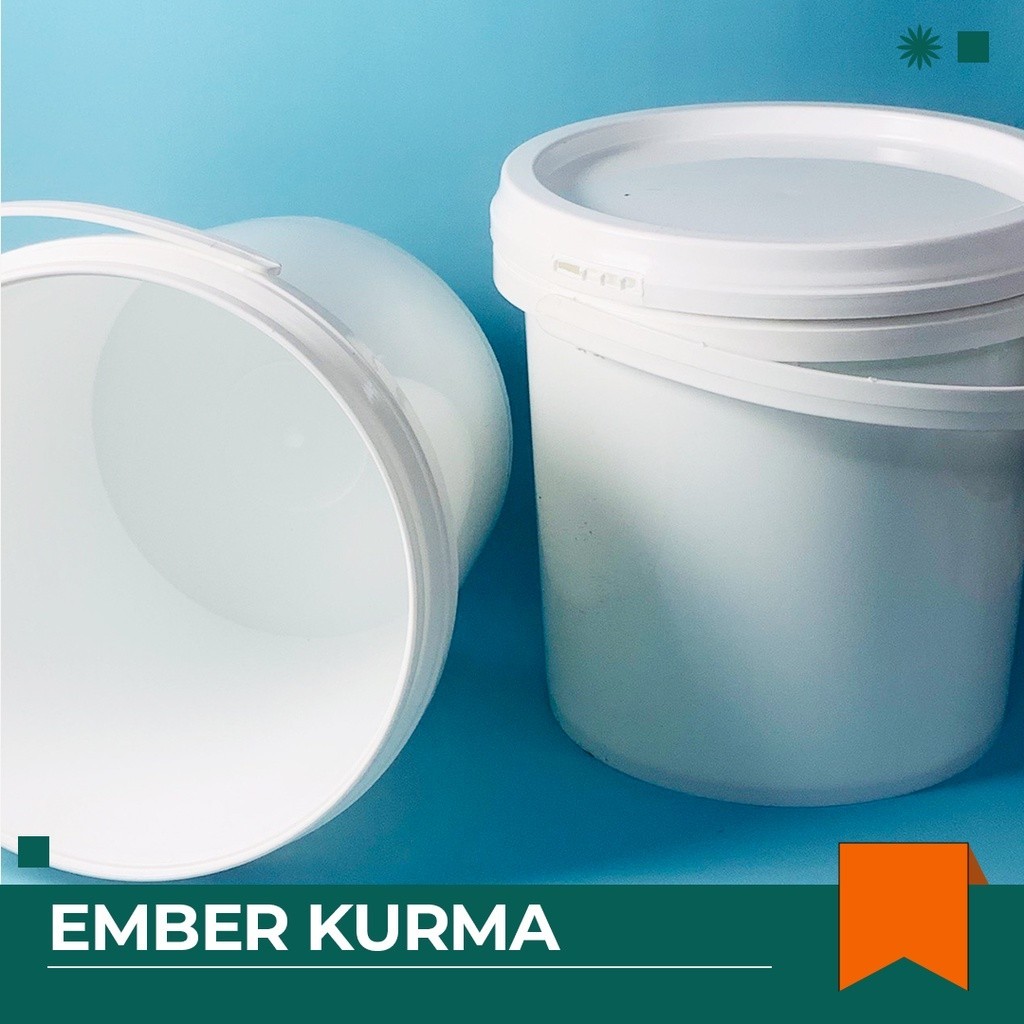 EMBER PLASTIK KURMA SUKARI KOSONG 800gr 850gr PAIL KOSONG 1pcs