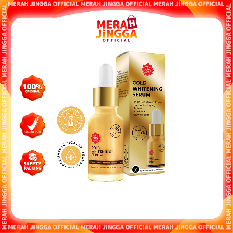 Viva Gold Whitening Serum 20 ml | Merah Jingga Official