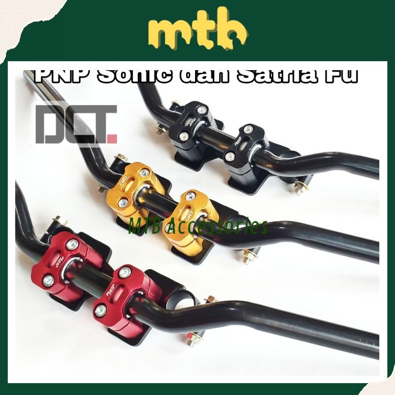 Stang Rzr Satria Fu Dan Stang Rzr Sonic 150 R Fullset Stang Rzr Satria Fu Injeksi Karbu Facelift Bar