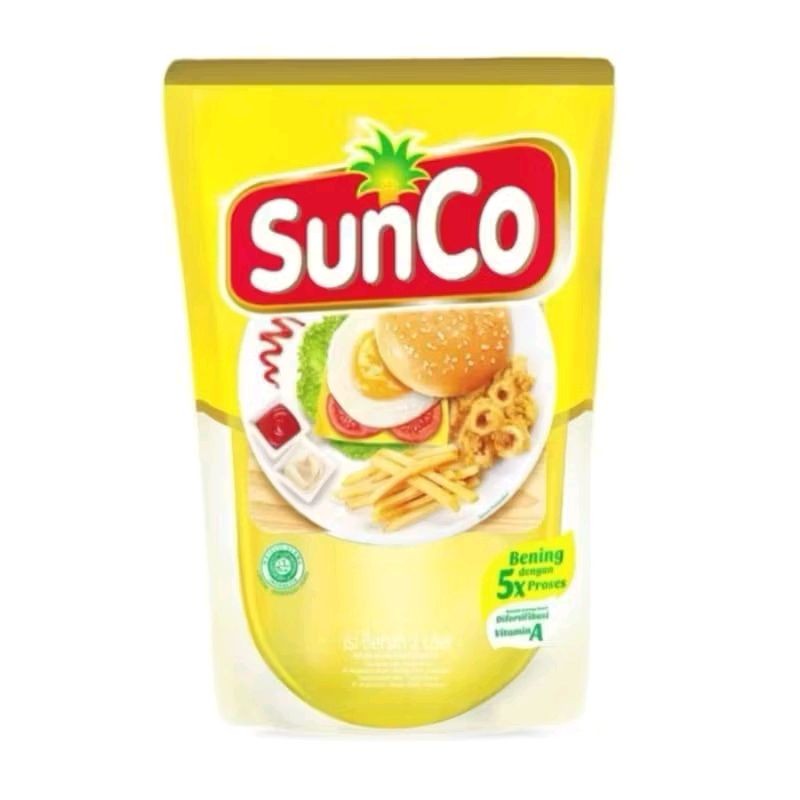 

Minyak Goreng Sunco Refill 2 Liter - Hemat dan Ekonomis Bahan