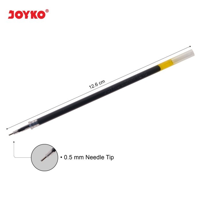 

Refill / Isi Pulpen Gel Joyko GPR-203 Tip 0.5 mm - Satuan