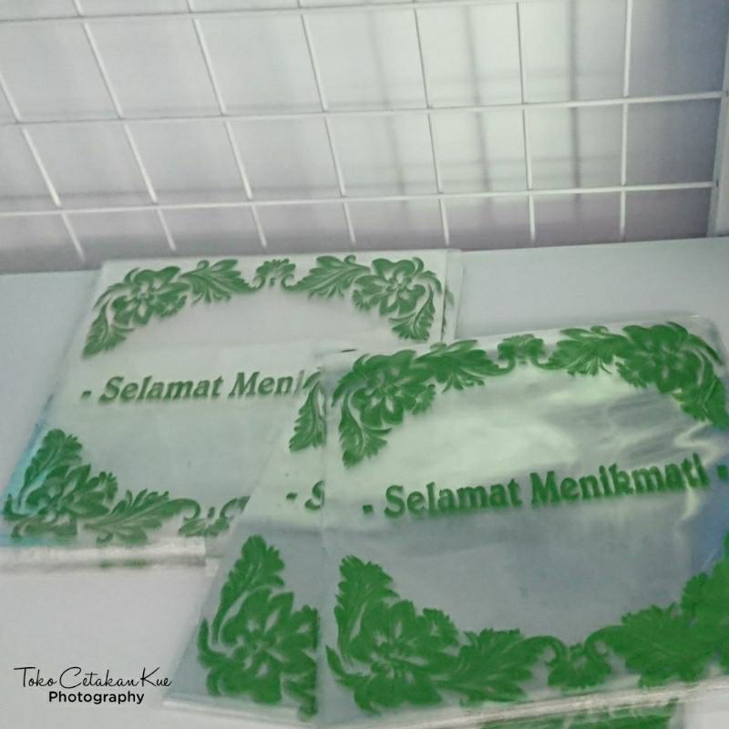 Samir Plastik Selamat Menikmati Penutup Nasi Kotak