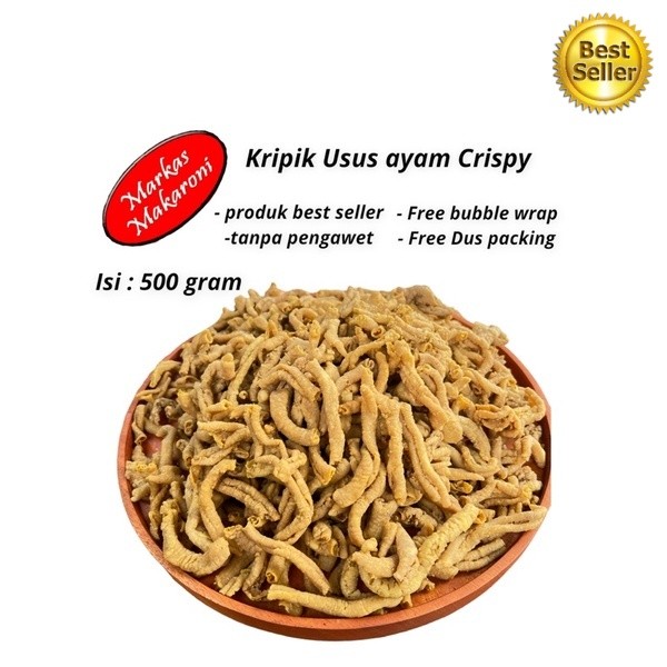 

kripik usus ayam crispy 500 gram