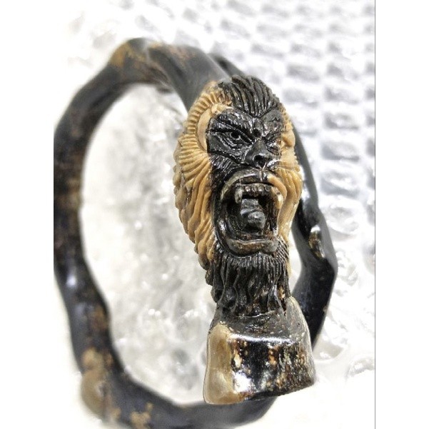 GELANG AKAR BAHAR BONGGOL UKIR LUTUNG KASARUNG