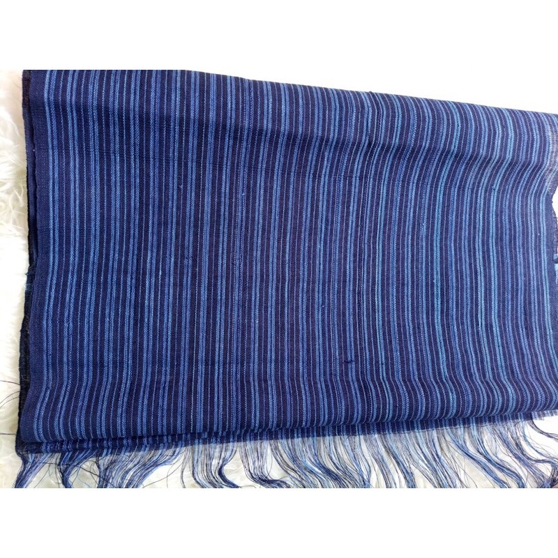jarik gendong ,meter jamu atbm motif biru tua/ jarik lurik atbm Lurik