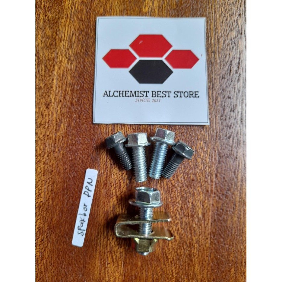 Baut Spakbor Depan Smash Shogun 1Set / Baud Spakbor Depan Smash Shogun