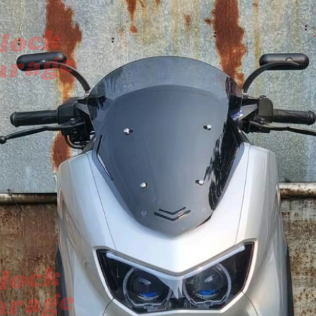 Windshield Visor Nmax Old Nmax New Panjang Winsil panjang smoke bening hitam