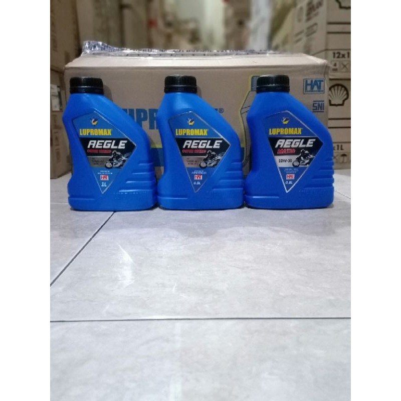 Oli Lupromax Aegle Matic 10w30/10w40 0.8Liter & 1Liter Oli Motor Matic