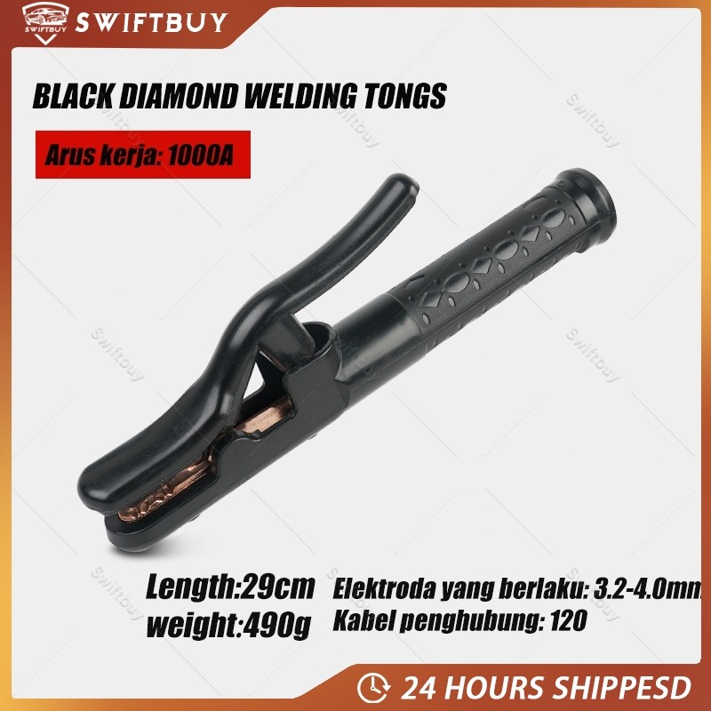 Quality Stang Las 1000A Tang Las Tang Stang Las 1000A Electrode Holder MMA Amerika Welding Torch Tan