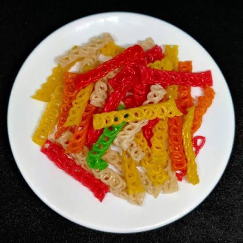 

Kerupuk Rante / Tangga Mentah Topping Seblak 250 gr