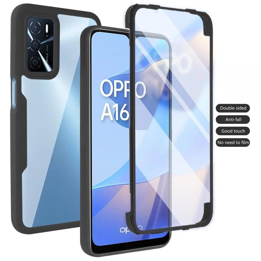 Phone Casing case OPPO A36 A16 A16S A76 A55 A94 A54 A15 A53 A52 A72 A74 A9 A5 2020 Transparent Prote