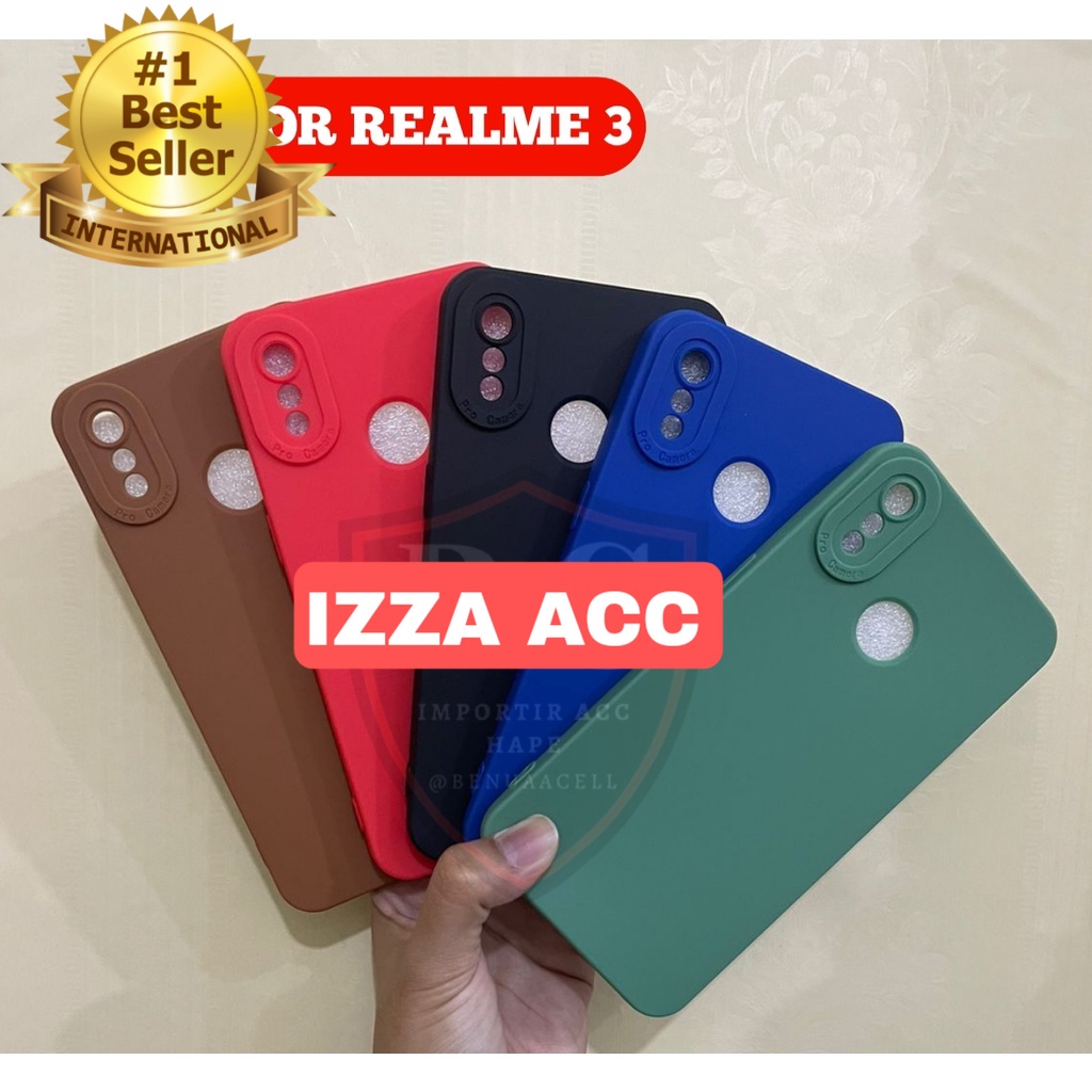 CASE REALME 3 - SOFTCASE PRO CAMERA REALME 3 SILIKON TPU