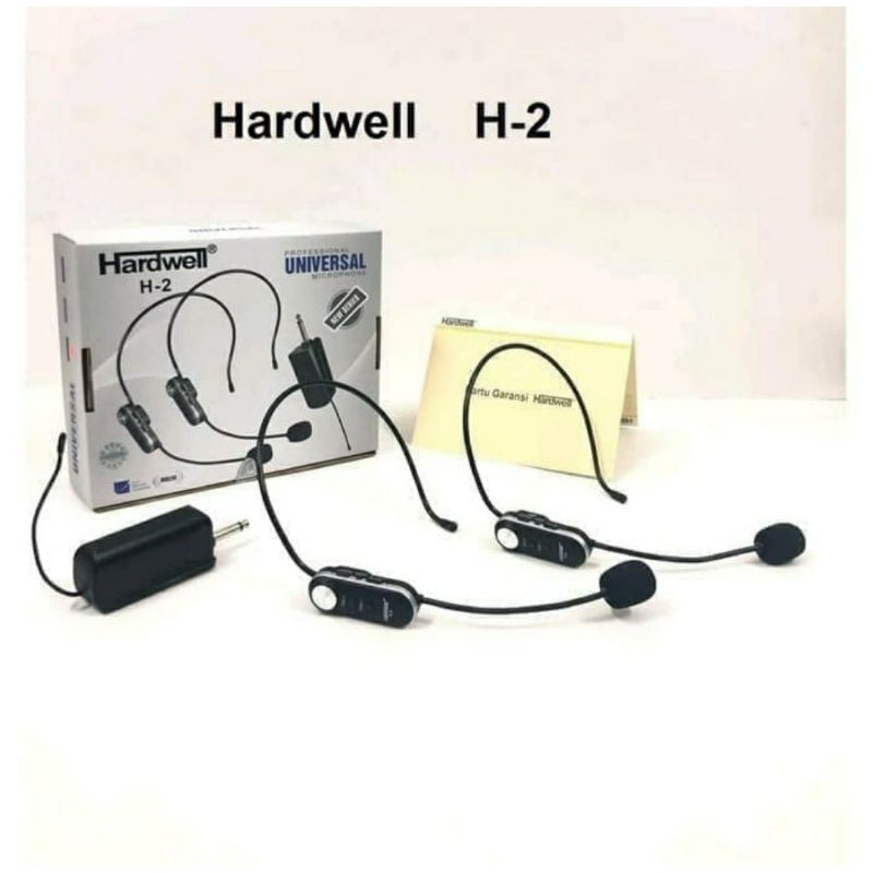 Mic Wireless Headset HARDWELL H-2 ORIGINAL Mic Headset