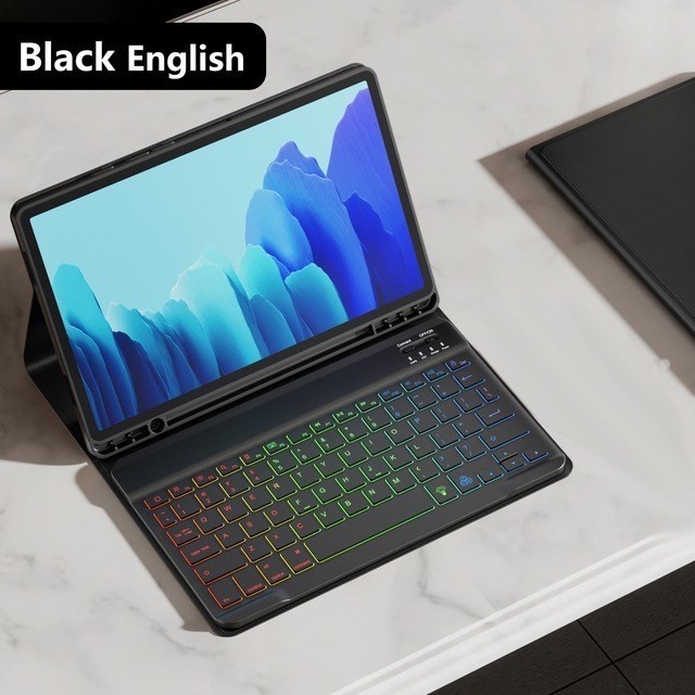 Tablet Case For Samsung Galaxy Tab A8 10.4” X205 Case Keyboard RGB