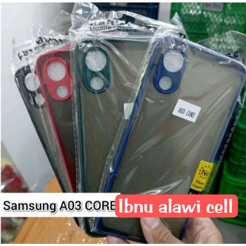 Case Aero Samsung A03 core Silikon fuze my choice full color