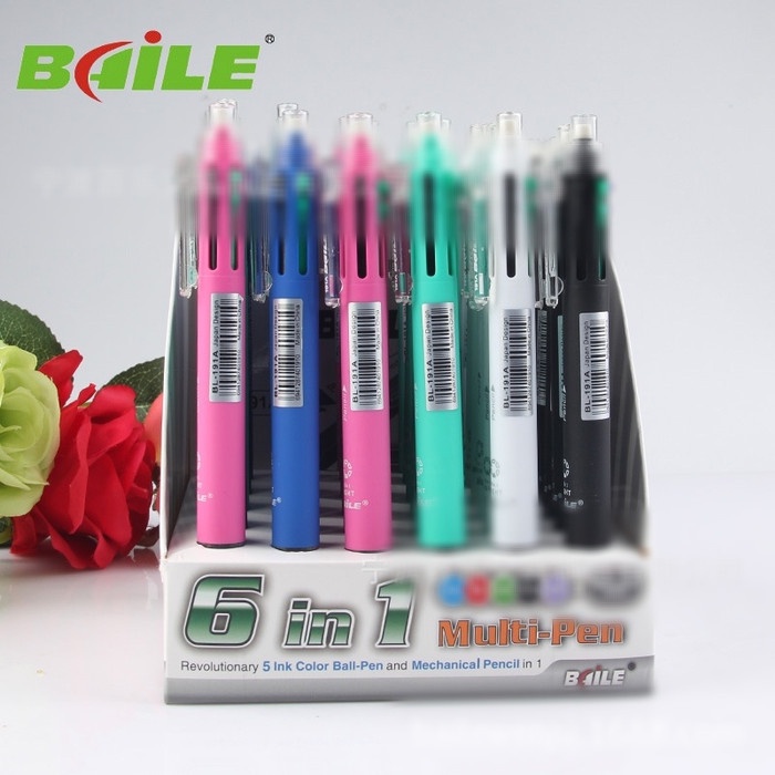 

Pulpen Multifungsi / Pen Multifungsi 5 Warna +1 Pensil