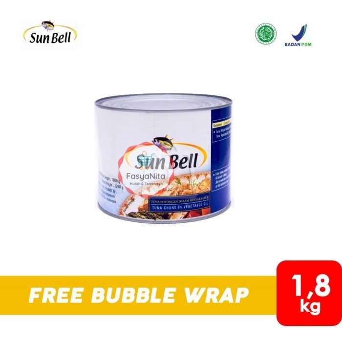

Sunbell Tuna Chunk In Oil / Tuna Kaleng 1800gr - FasyAnita Mart Denpasar
