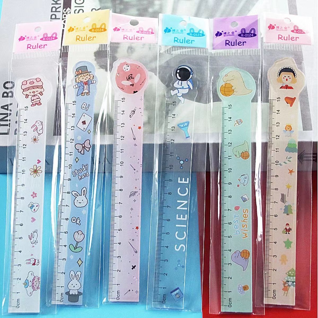 

Penggaris Pelajar Pola Kartun/Penggaris Pelajar SD 15cm