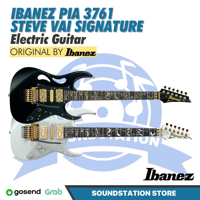 Ibanez PIA 3761 Steve Vai Signature Electric Guitar w/ Case - Elektrik