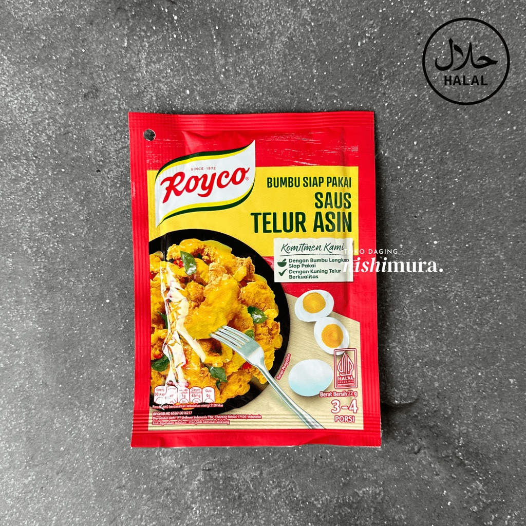 

Royco Telur Asin - Bumbu Salted Egg - Saus Halal
