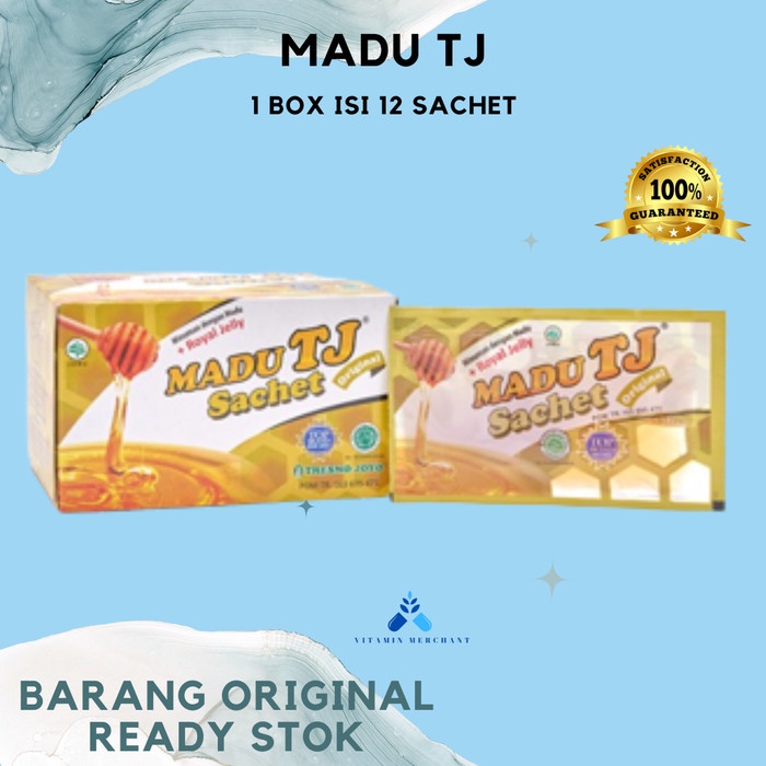 

Madu TJ Original Kemasan Sachet 1 Box @12pcs - Mengandung Royal Jelly