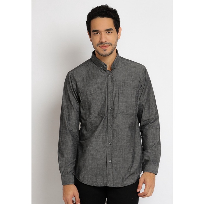 Kemeja pria lengan panjang lois original LLR259