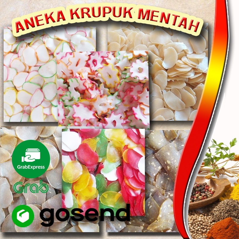 

LR Aneka Kerupuk Mentah Gurih 250gr