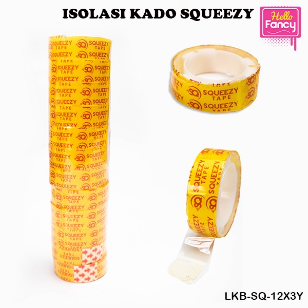 

Selotip / Solatip / Isolasi / Selong Gold Tape isi 12 12mm 1/2 inch - 12MM X 3Y